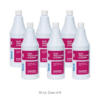 Ecolab Scientific Clean Acid Toilet Bowl Cleaner - RTU 32 Oz, Case Of 6