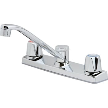 Pfister® Pfirst™ 2-Handle Kitchen Faucet W/ 1.8 Gpm In Chrome