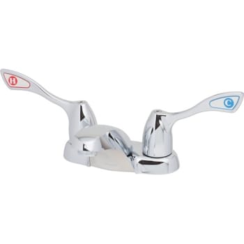 Moen® M-Bition™ Centerset Bathroom Faucet, 1.2 Gpm, 2.281" Spout, 4" Center, Chrome, 2 Handles