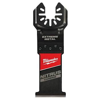 Milwaukee 1-3/8" Nitrus Metal Universal Fit Oscillating Multi-Tool Blade