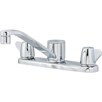 Cleveland Faucet Group Cornerstone™ 1.5 Gpm Kitchen Faucet W/ 2 Handle (Chrome)