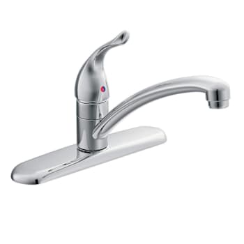 Moen Chateau Kitchen Faucet, Single Handle, Chrome, 1.5 Gpm