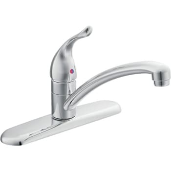 Moen Chateau Kitchen Faucet, Single Handle, Chrome, 1.5 Gpm