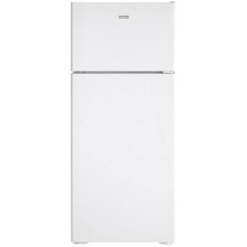 Hotpoint 17.5 Cu. Ft. 28 In. Top Freezer Refrigerator, White