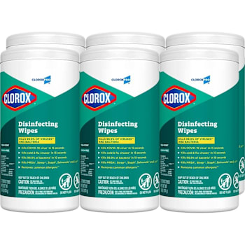 Clorox Disinfecting Wipes, Cloroxpro, Fresh Scent, 75 Count, Case Of 6