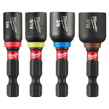 Milwaukee Shockwave 1-7/8in. Impact Duty Alloy Steel Magnetic Nut Driver Set