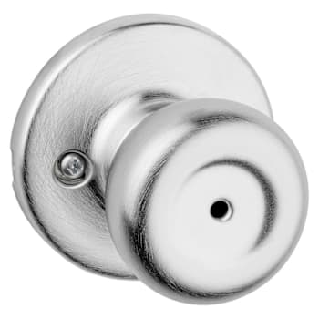 Kwikset Tylo Satin Chrome Bed/Bath Privacy Door Knob