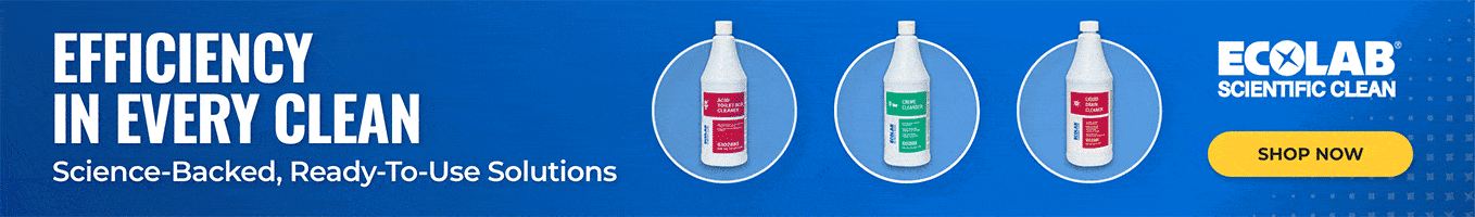 Efficiency In Every Clean: Ecolab Scientific Clean
