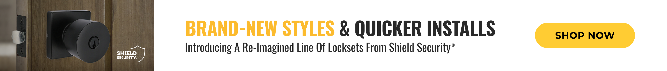 Introducing New Lockset Styles From Shield Security