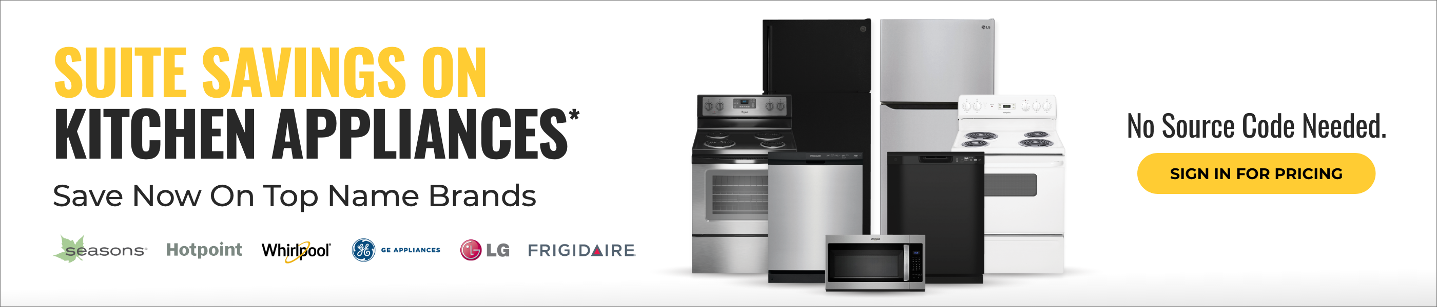 Suite Savings On Kitchen Appliances