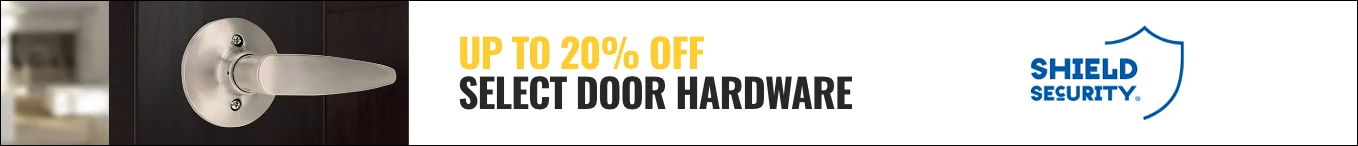 Up To 20% Off Select Door Hardware