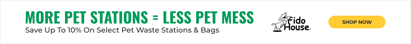 Save Up To 10% On Fido Pet Waste Stations & Bags