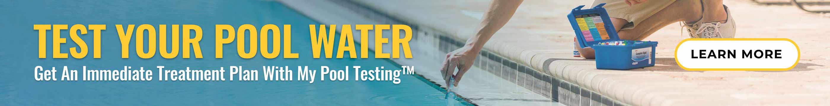 Test Your Pool Water With My Pool Testing™