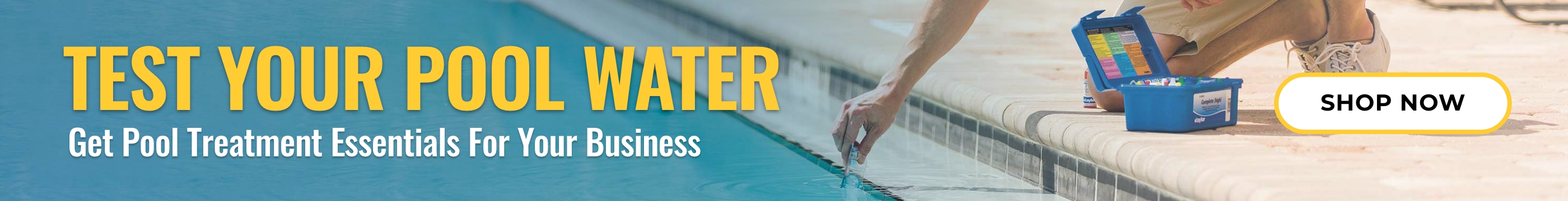Test Your Pool Water With My Pool Testing™