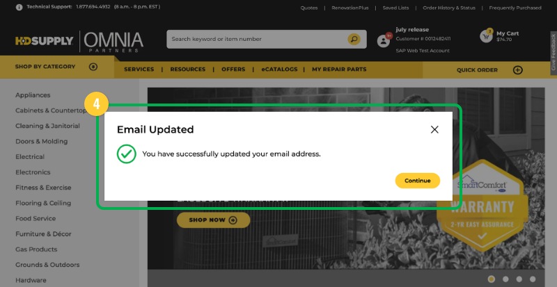 Eps Authentication & Email Validation