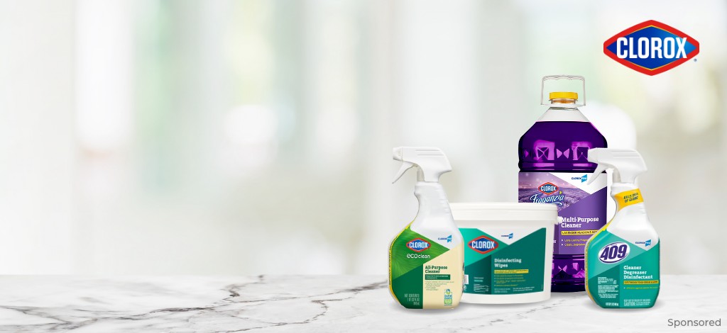 A smarter way to healthier shared spaces - Be ready with Clorox