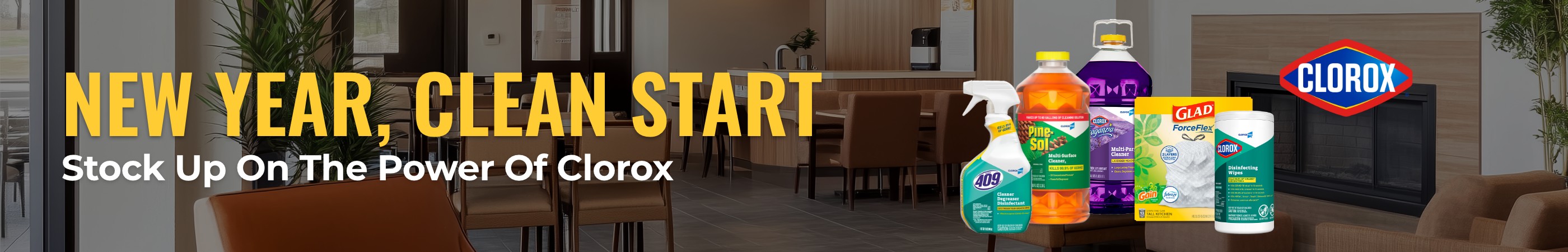 Save up to 25% on clorox cleaning chemicals