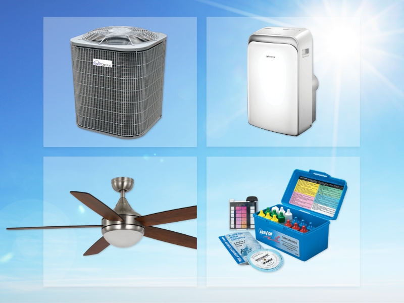 FOUR WAYS TO BEAT THE HEAT