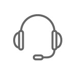 help center headphones icon